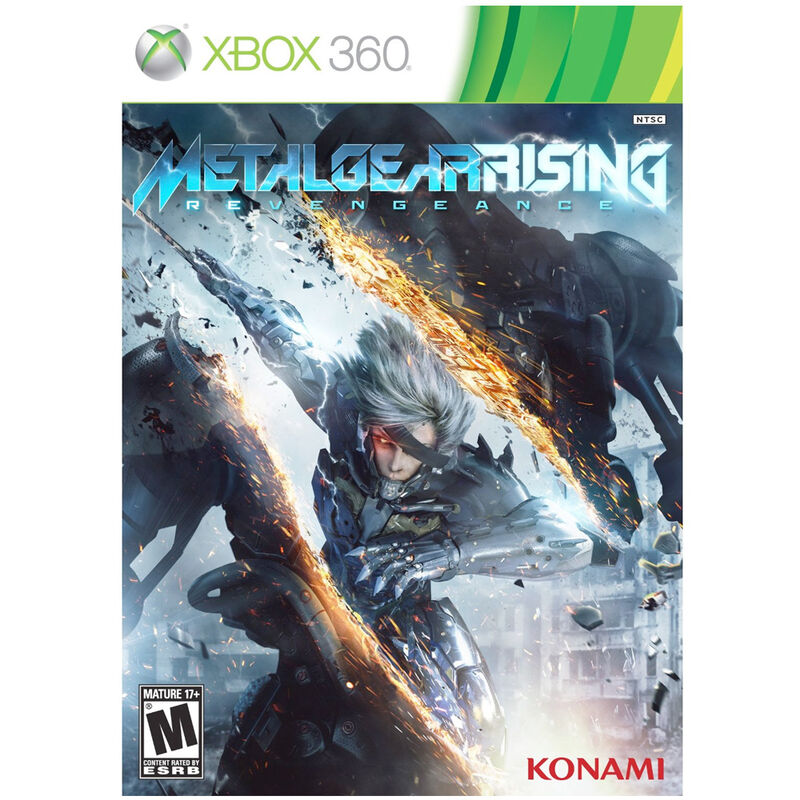 Metal Gear Rising: Revengeance – Import – Xbox 360 – spilomslag