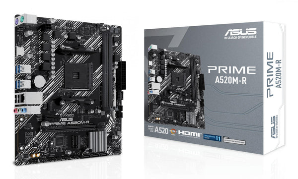 ASUS PRIME A520M-R Micro-ATX Socket AM4 AMD A520