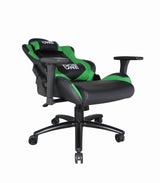 Don One - GC300 Gamer Stol Svart/Grön - PU Läder - Upp Till 120 KG