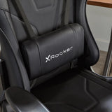 XROCKER AGILITY SPORT ESPORT PC KONTORSSPELSTOL - KOLSVART