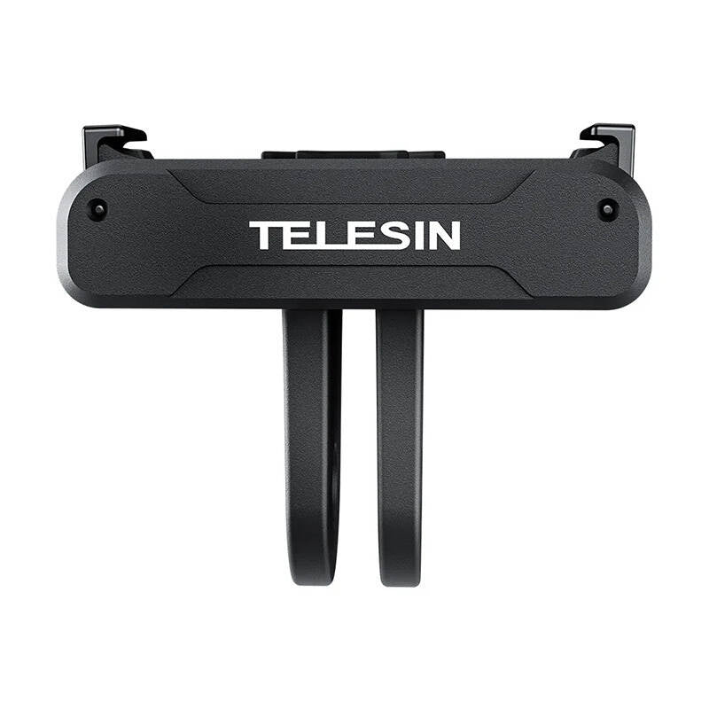 Telesin magnetisk monteringsadapter til DJI Action 3/4 – Magnetisk adapter med to monteringsfingre