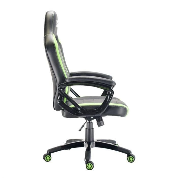 DON ONE - Belmonte Gamer Chair Green - PU-läder - Upp Till 150 KG