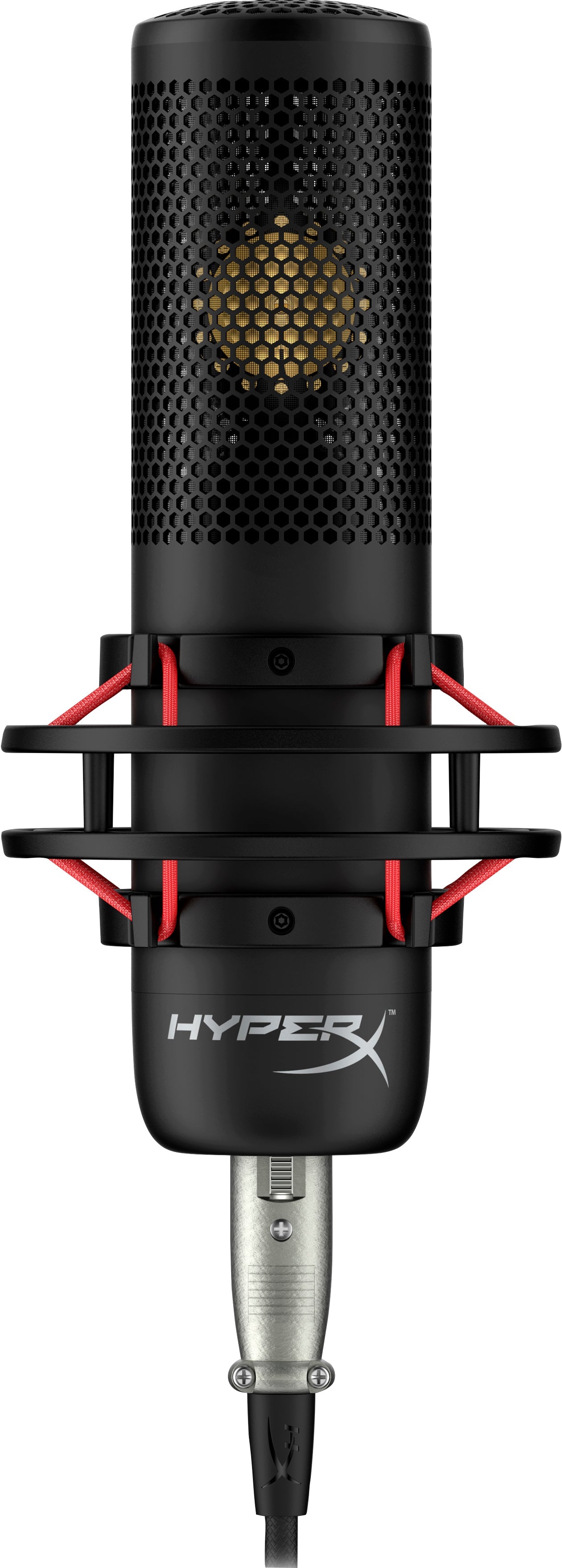HyperX ProCast Mikrofonkabel -38dB Cardioid Svart Röd