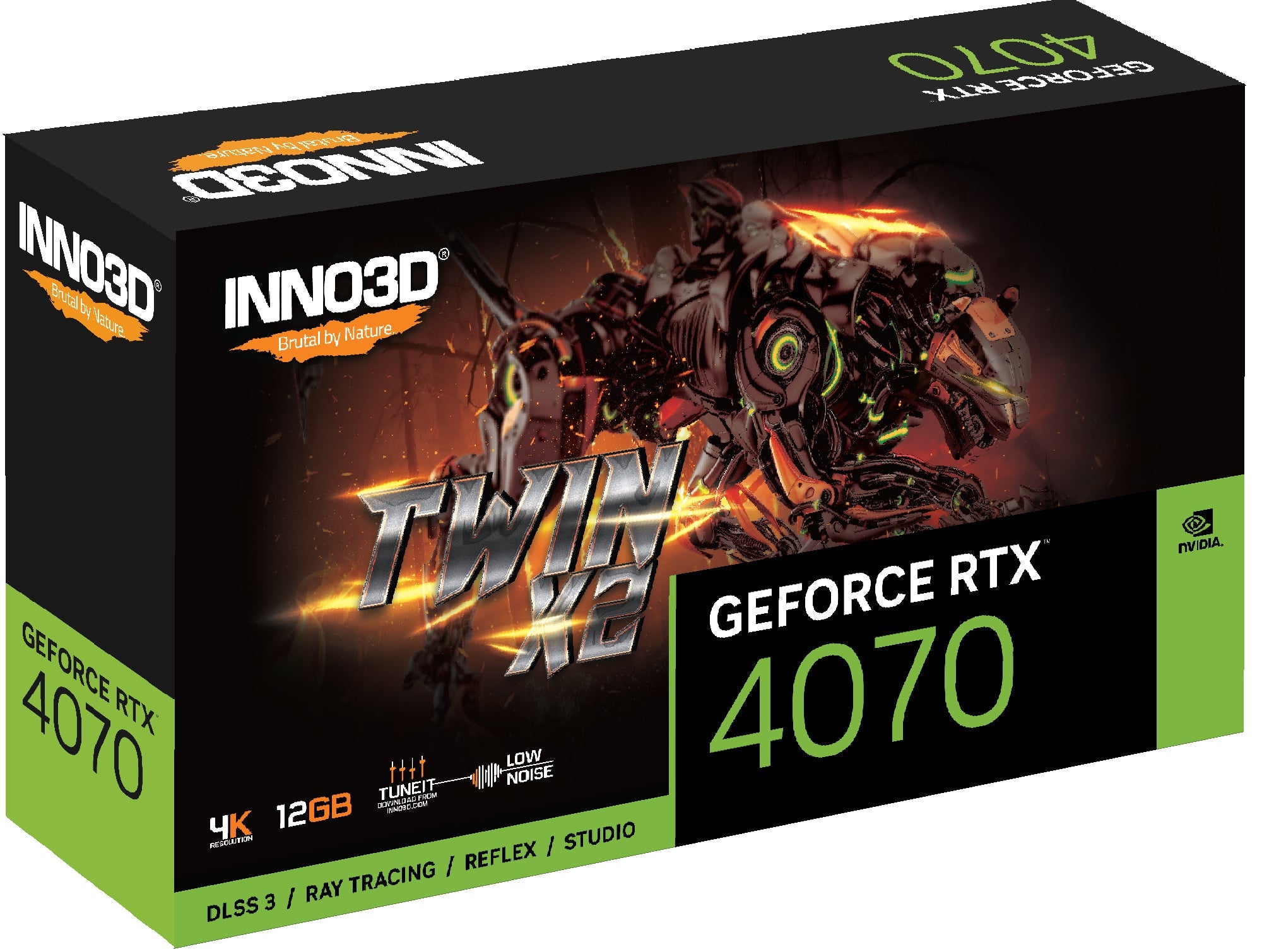 Inno3D GeForce RTX 4070 TWIN X2 12GB