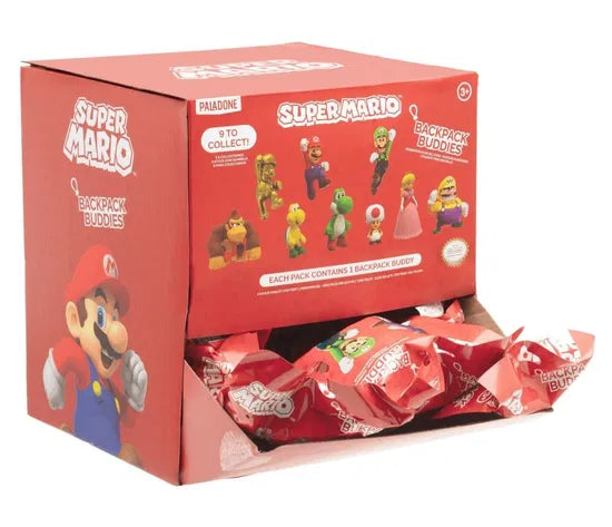 SUPER MARIO RYGGSÄCK BUDDIES CDU MED 24 DELAR