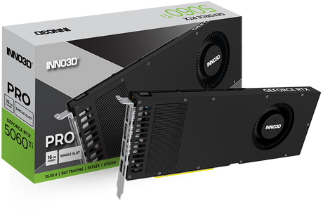 INNO3D GeForce RTX 5060 Ti PRO Single Slot – 16 GB GDDR7