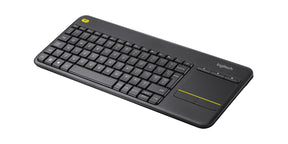 Logitech Wireless Touch Keyboard K400 Plus Black (Nordic) Logitech