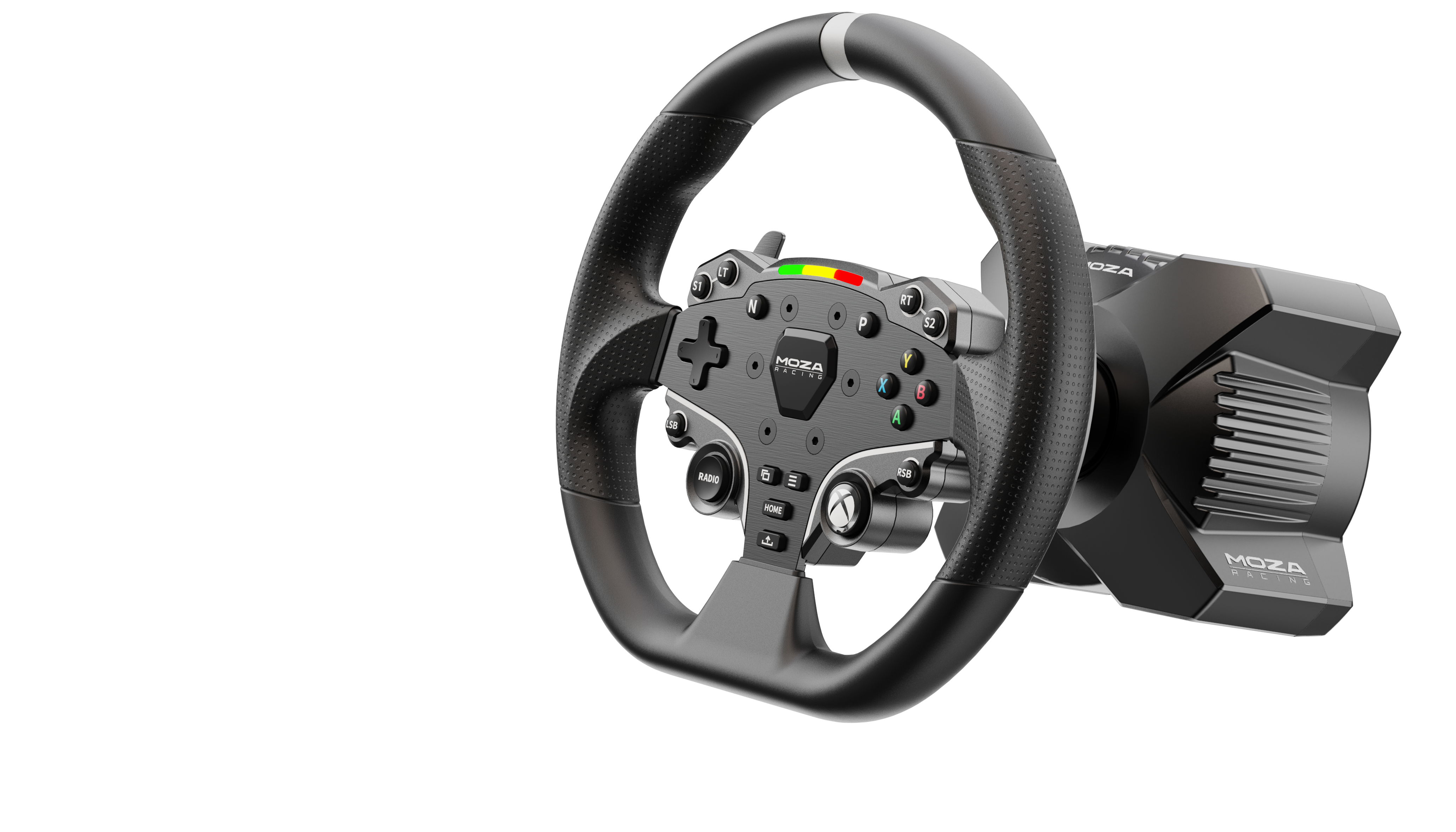 Moza R3 Racing Simulator (R3 Base, ES Wheel, SR-P Lite Two Pedals, Bordsklämma)