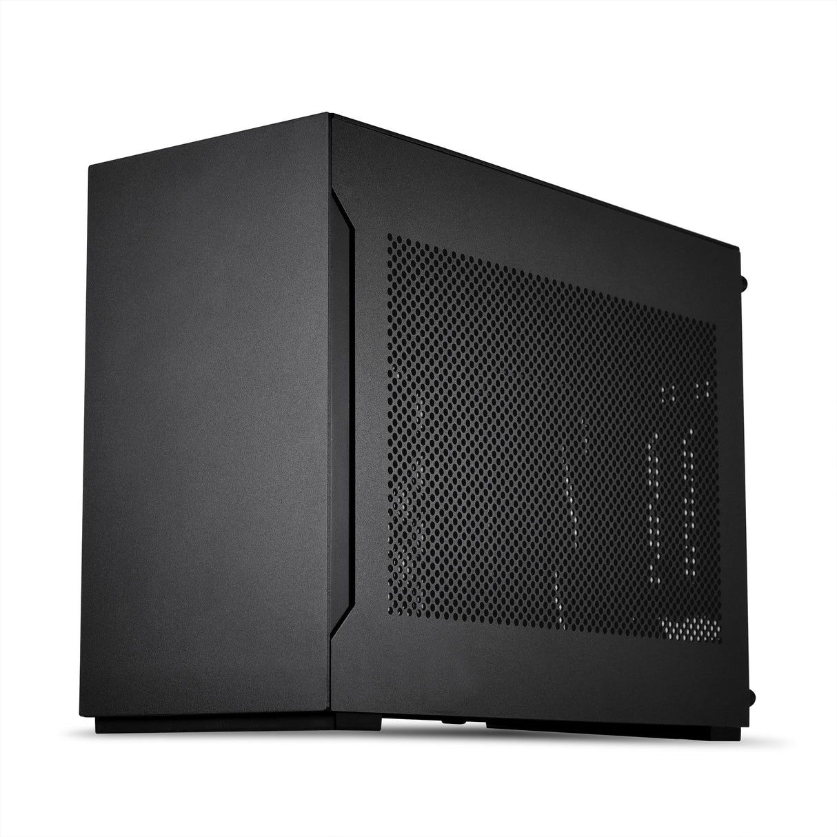 Lian Li A4-H2O X4, MINI-ITX, Svart, Inkluderar PCIE4.0 Riser Card-kabel