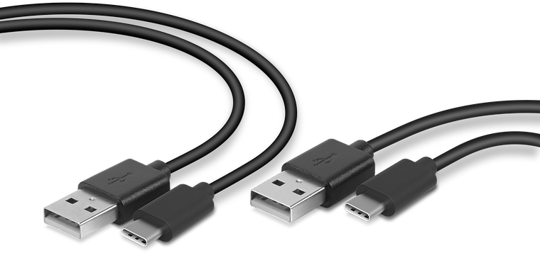 SpeedLink STREAM Spela & Ladda USB-C-kabelset För PS5, Svart
