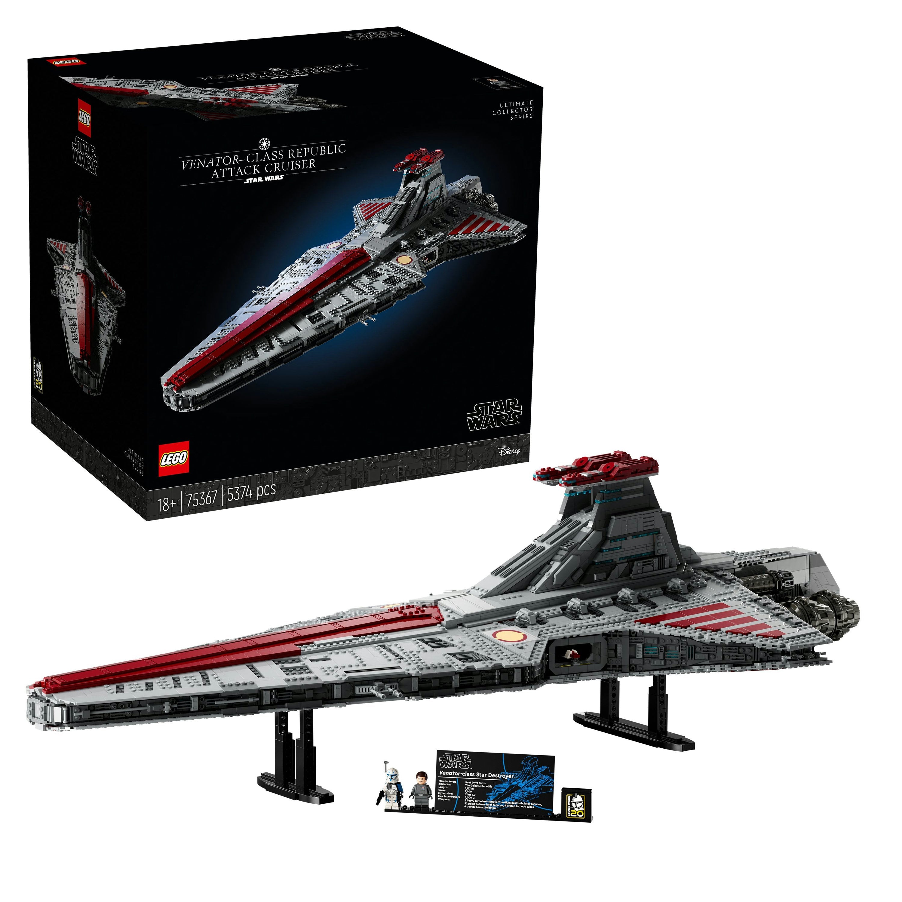 LEGO Star Wars Venator-Class Republic Attack Cruiser 75367