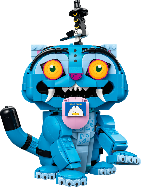LEGO KPop Demon Hunters Tigeren Derpy og fuglen Sussie