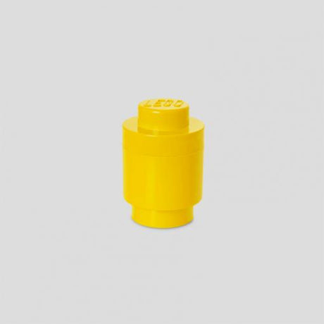 Room Copenhagen LEGO Storage Brick 1 round yellow - RC40301732 Room Copenhagen