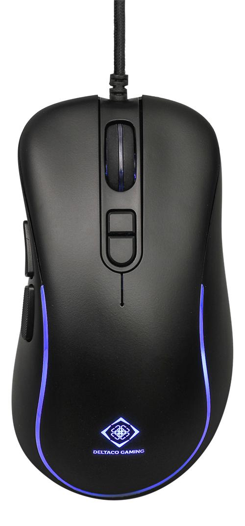 Deltaco - DM120 Gaming Mus - RGB - Svart