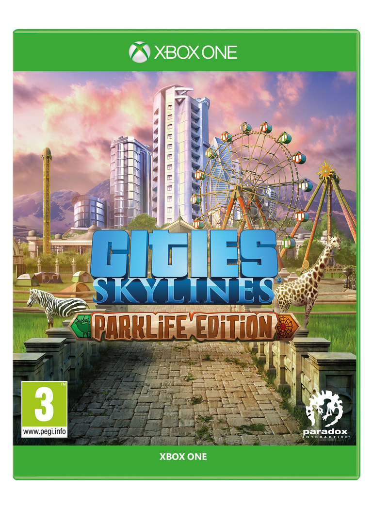 Cities: Skylines – Parklife Edition – Xbox One – forside