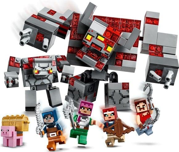 Lego Minecraft 21163 The Redstone Battle - Hal, Hex, Valorie, Hedwig, Golem  NEW
