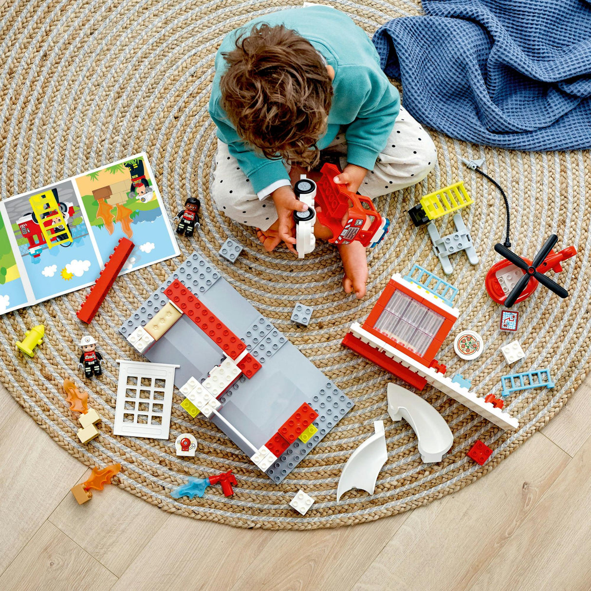 LEGO Duplo - Fire Station & Helicopter (10970) LEGO