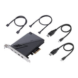 ASUS ThunderboltEX 3-TR Expansionskort - 2 X Thunderbolt 3 (USB Type-C, 40 Gbps), 2 X Mini DP 1.4