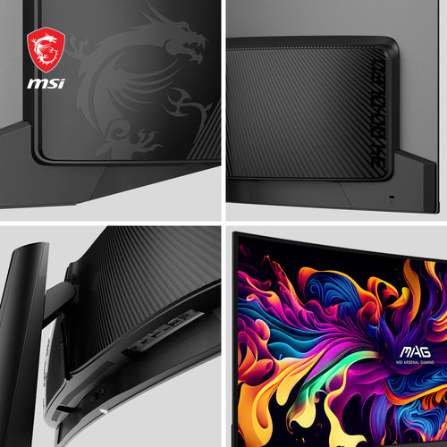MSI MAG 341CQPDE QD-OLED – skærm – Sort