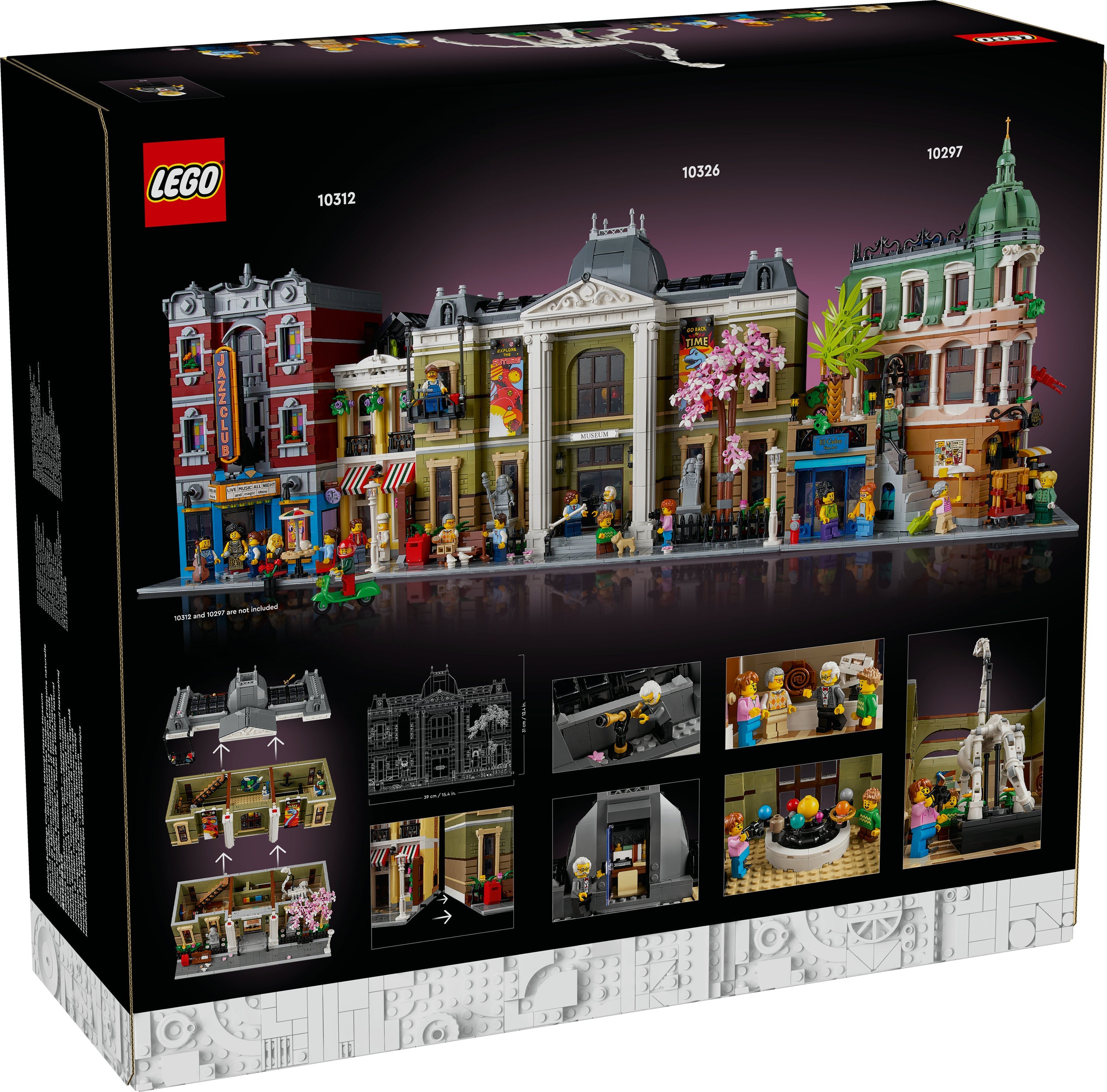 LEGO 10326 Ikoner Museum Of Natural History, Bygga Leksak