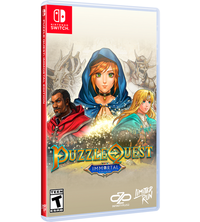 Puzzle Quest: Immortal Edition – Limited Run – Import – Nintendo Switch – spillets udgave