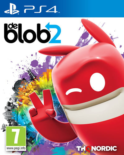 de Blob 2 – PlayStation 4 – spilomslag