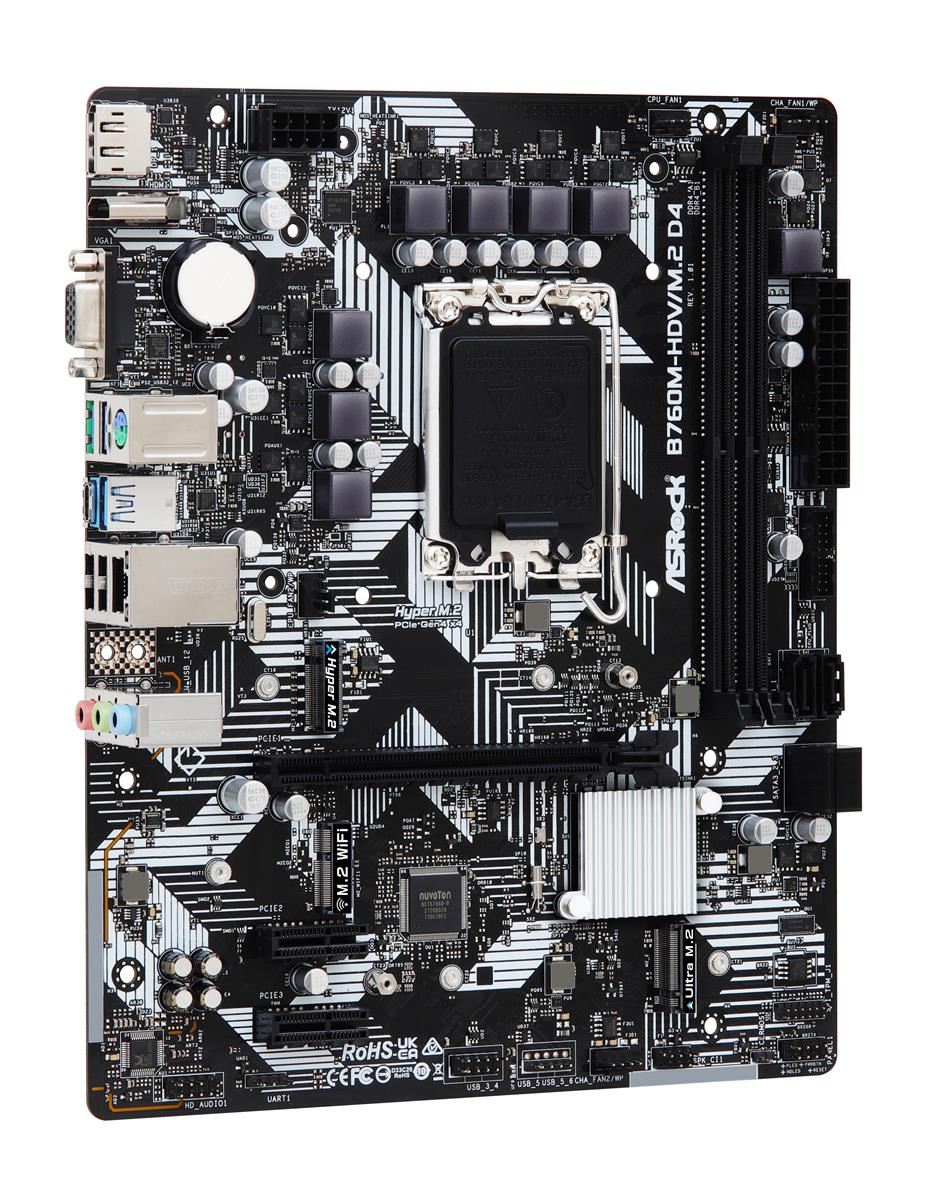 ASRock B760M-HDV/M.2 DDR4