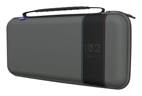 Turtle Beach PlayTrek – Switch 2-taske, Charcoal Black – Taske set skråt