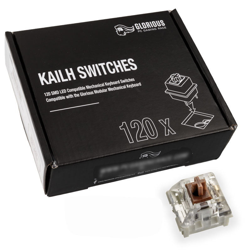 Glorious Kailh Speed Bronze Switchar (120 St)