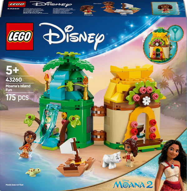 LEGO 43260 Disney Princess Vaianas Ö-Nöje