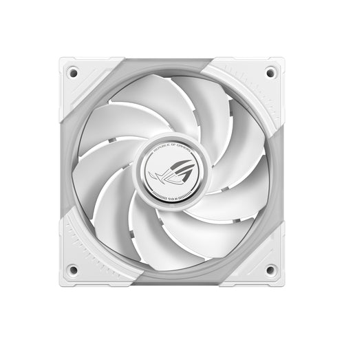 ASUS ROG Eurux GR120 ARGB Reverse Fan White Edition - Triple Pack – set skråt forfra (vinkel 9)