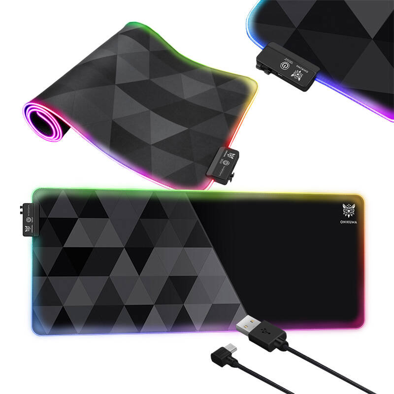 ONIKUMA MP006 RGB Musmatta (svart)