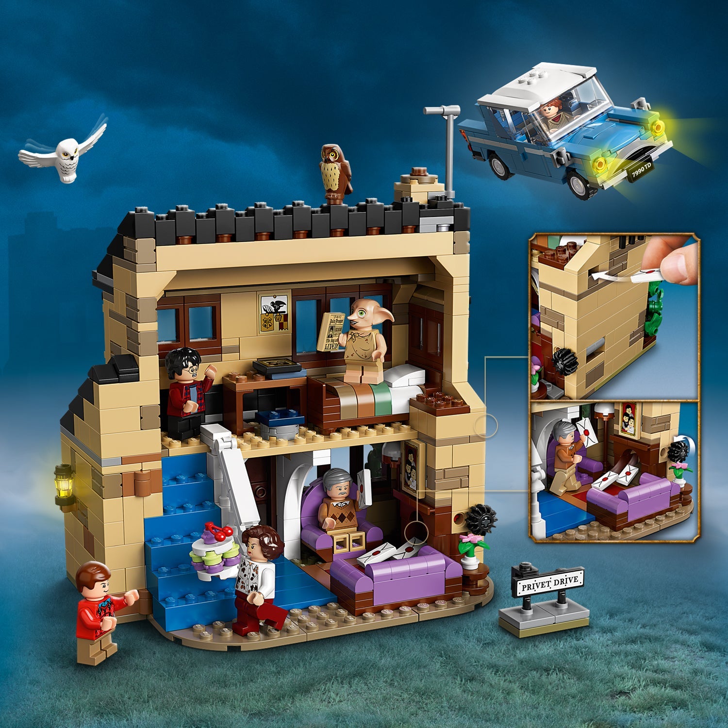 LEGO Harry Potter Private Drive 4 - 75968