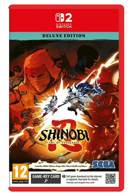 Shinobi Art of Vengeance (Deluxe Edition ) – Nintendo Switch 2 – spilomslag