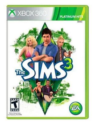The Sims 3 – Platinum Hits – import – Xbox 360 – spilomslag