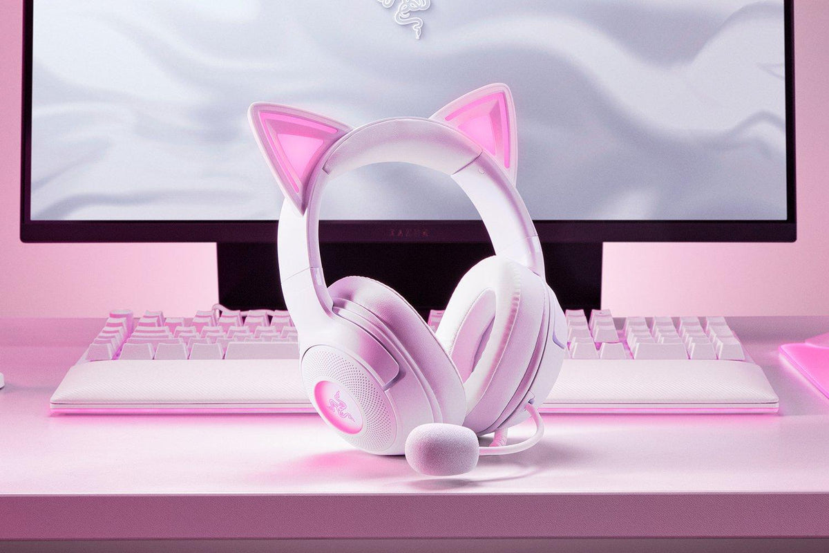 Razer - Kraken Kitty V2 - White Razer