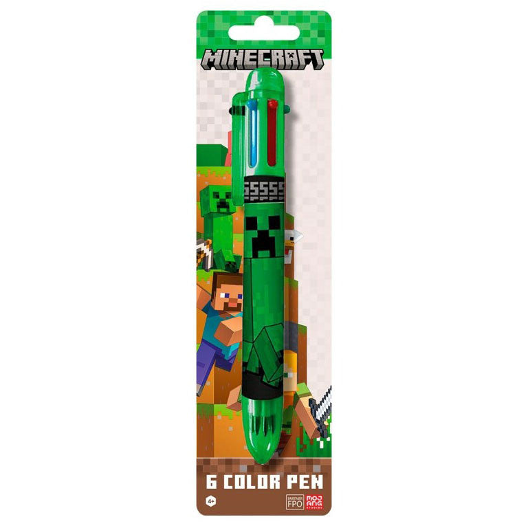 Minecraft Boom 6-färgspenna