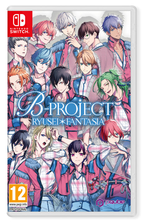 B-Project: Ryuusei Fantasia – omslag til Nintendo Switch