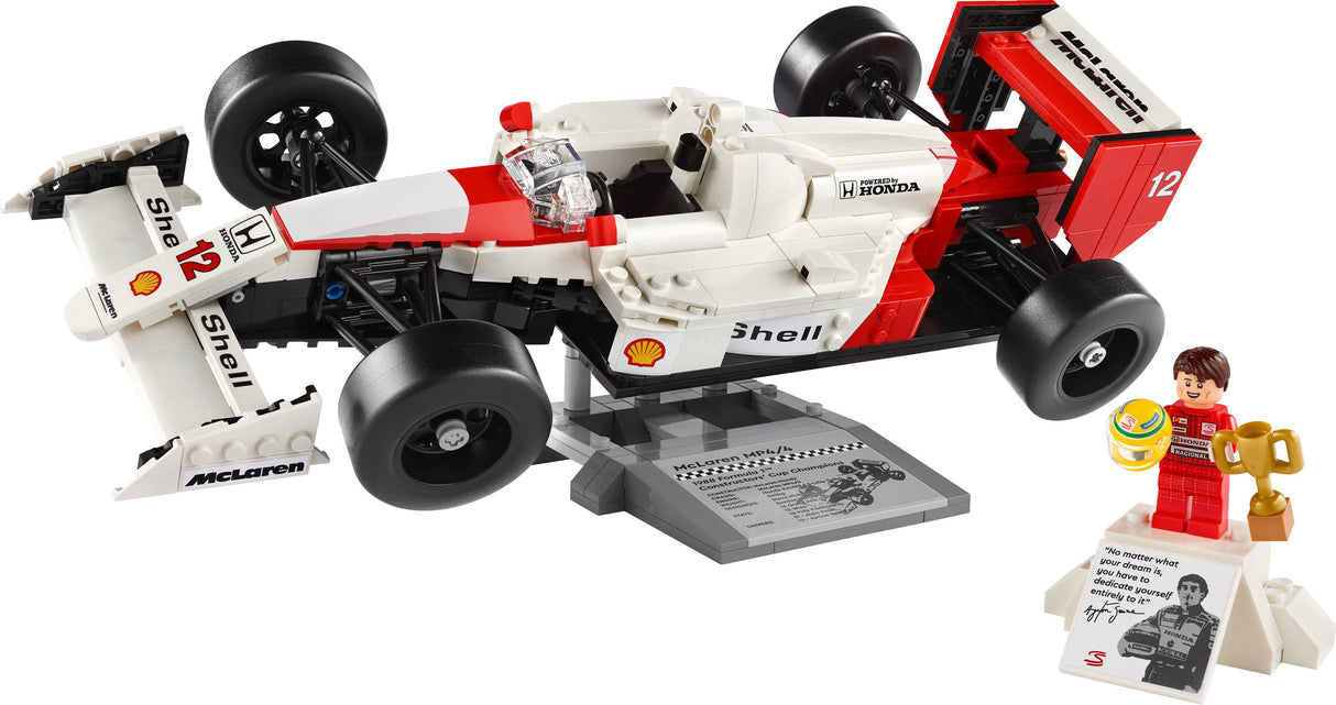 LEGO 10330 Ikoner McLaren MP4/4 &amp;amp; Ayrton Senna, Byggleksak