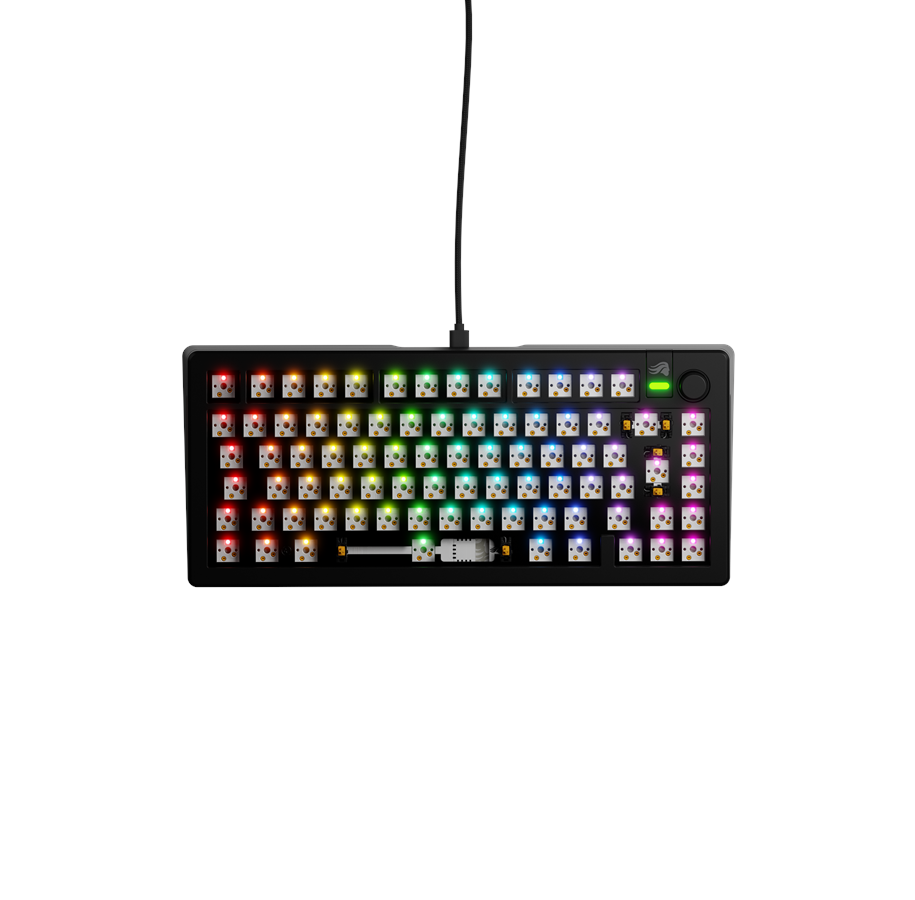 Glorious GMMK 3 75% Barebones Wired Black - ISO