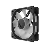 ASUS TUF Gaming TR120 ARGB Reverse – Reverse-blæserens side uden belysning