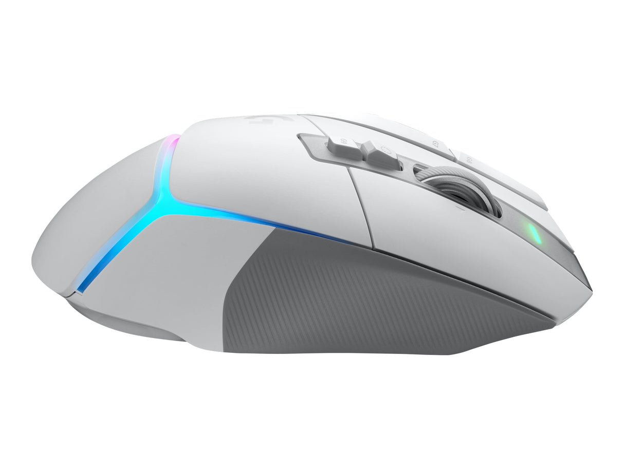 Logitech G G502 X PLUS Optisk Trådlös Vit