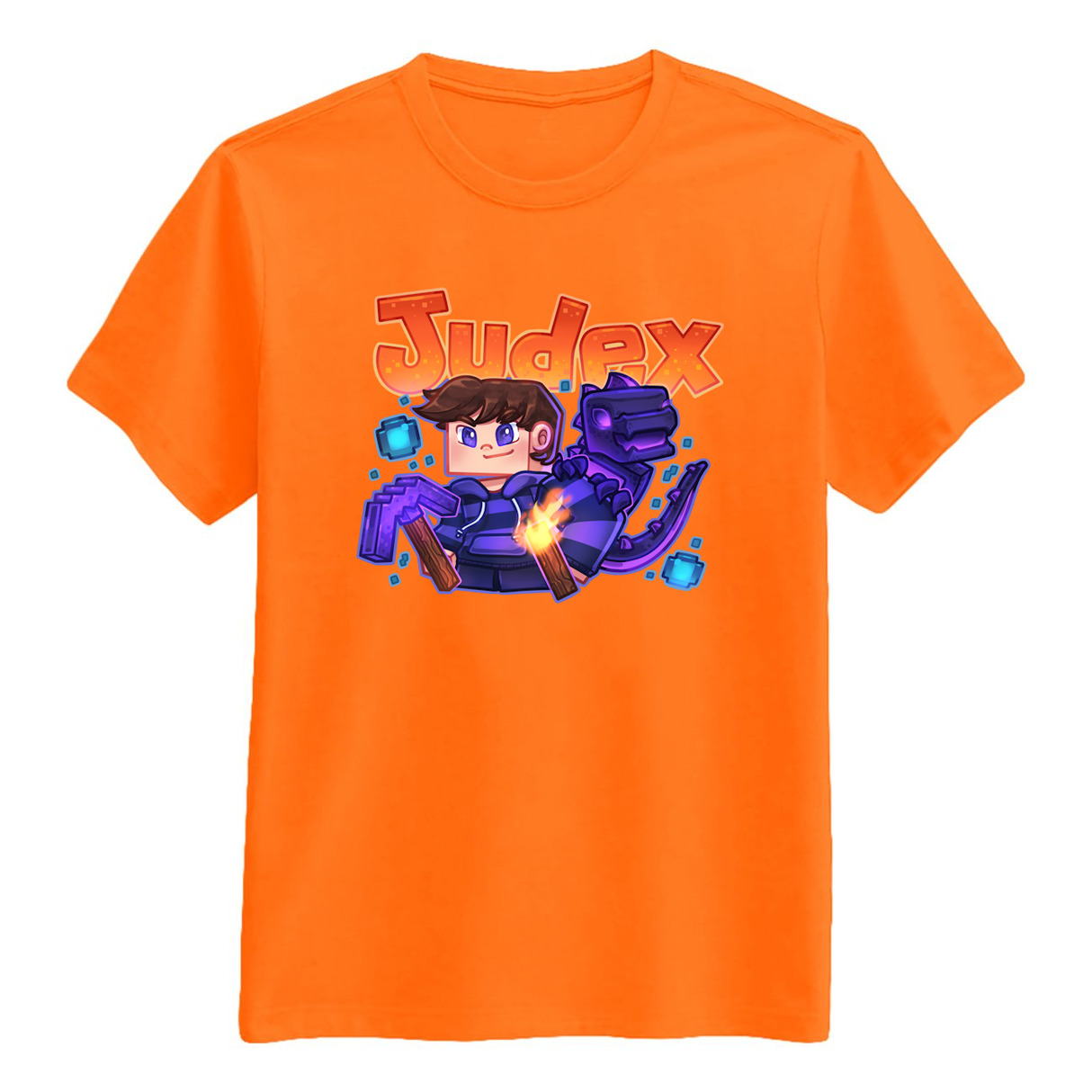 Judex Ender-Dino Tee - Orange
