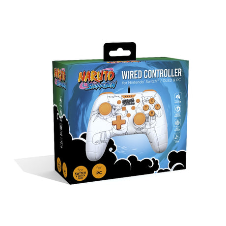 Konix Naruto Kakashi – kablet controller til Switch og PC – hvid – produktbillede 15
