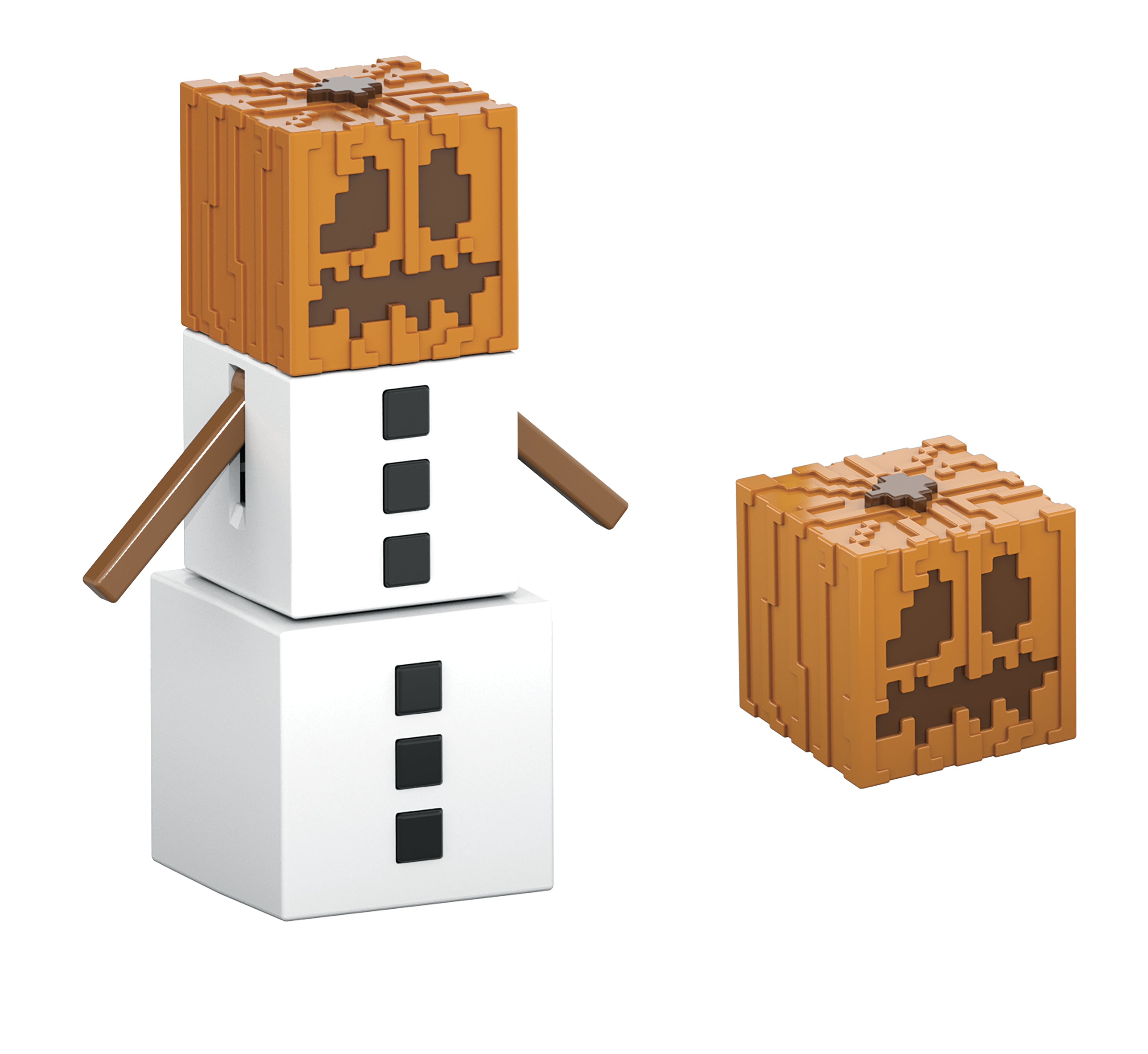 Minecraft-julekalender – snemand med græskarhoved