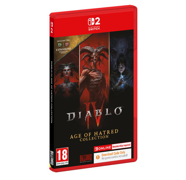 Diablo IV Age of Hatred collection (Code in a Box) – Nintendo Switch 2