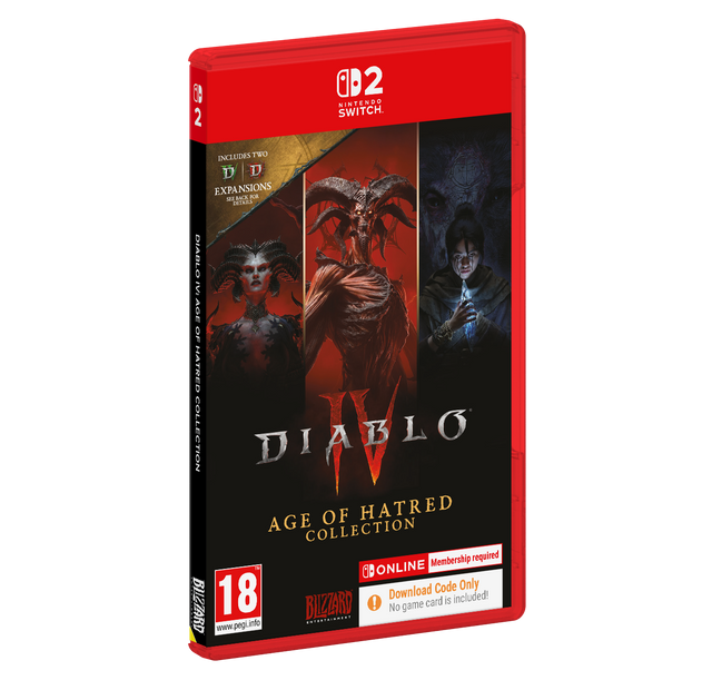 Diablo IV Age of Hatred collection (Code in a Box) – Nintendo Switch 2-emballage