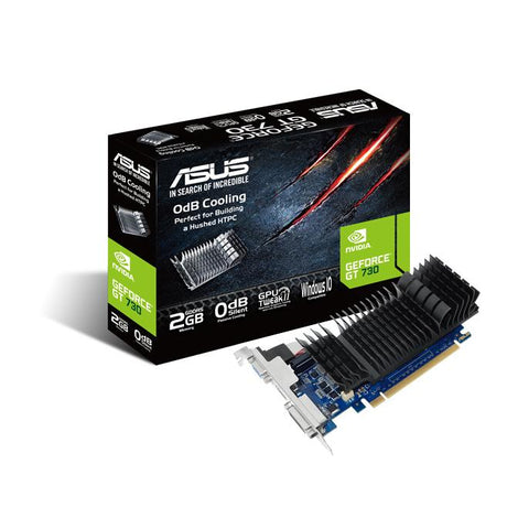 ASUS GeForce GT 730 2GB GDDR5 Silent (with Low Profile-bracket) (GT730-SL-2GD5-BRK) ASUS