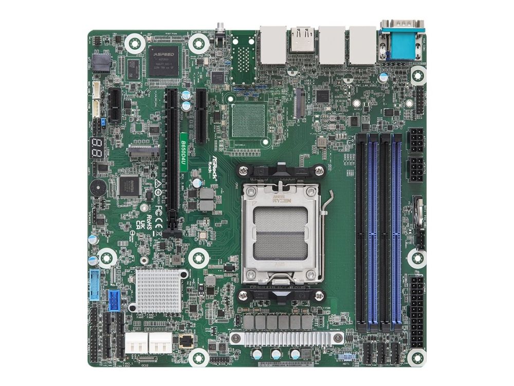 ASRock Rack B650D4U bundkort - AM5, DDR5 - produktbillede