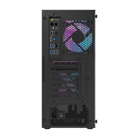 Datorfodral Darkflash DK351 + 4 Fläktar (svart)